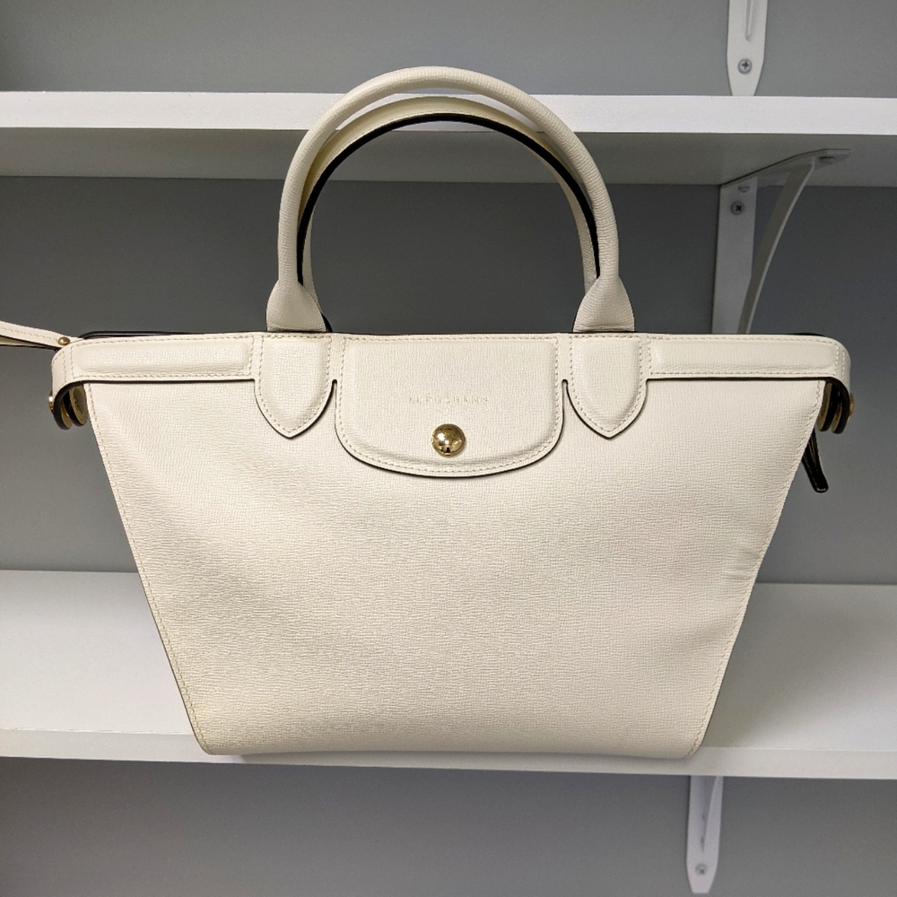 Longchamp Le Pliage Leather Bag #817